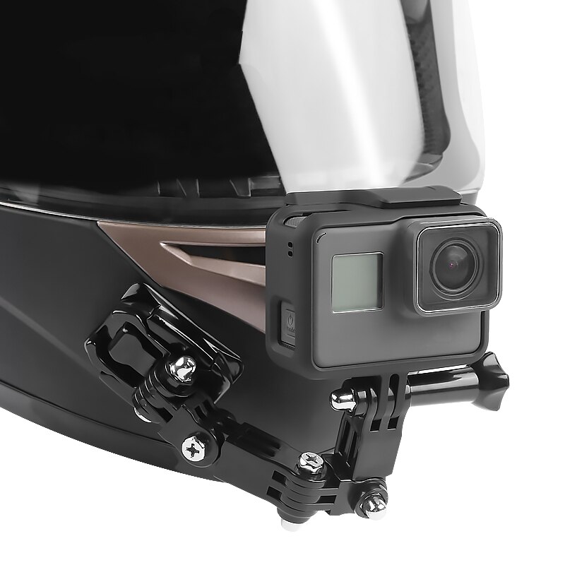 Motorhelm Chin Vaste Beugel Kleine Mier 4K Sport Camera Accessoires Voor Hero 6/5/4,Yi, sargo, Mijia Sport Camera
