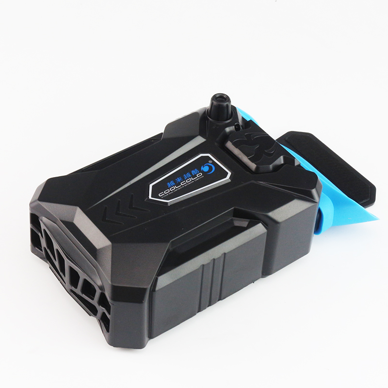 Coolcold bärbar bärbar dator svalare usb luftkylare extern extraktion kylfläkt hastighet justerbar för 15 15.6 17 tums laptop
