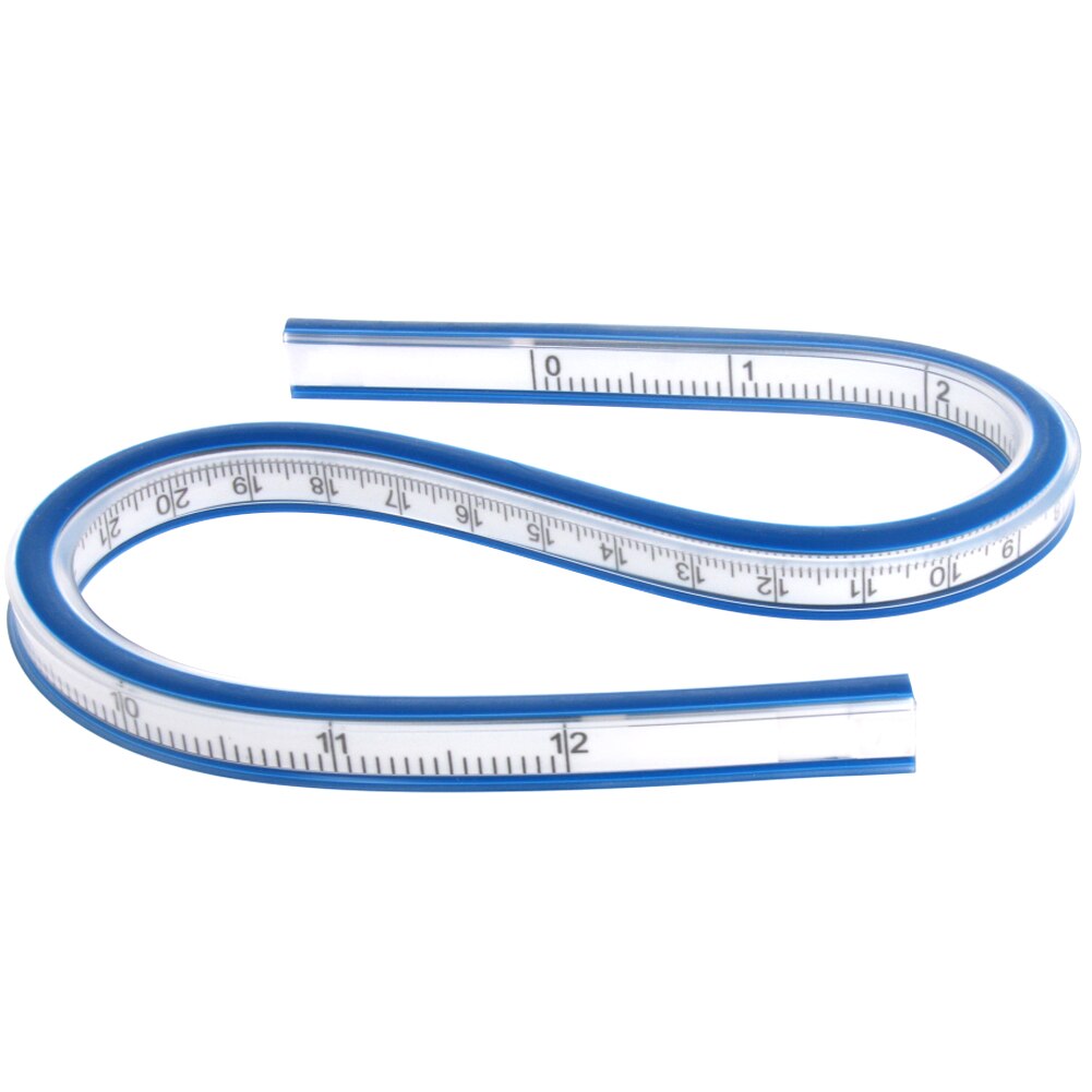 Utoolmart 1PC Measuring tool measuring tape measure soft metal tape Multi-Function measure 30/50/60cm Flexible Curve Ruler
