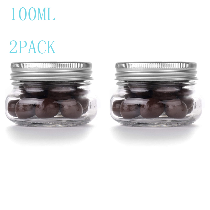 Mason Jars With Regular Lids Ideal for Jam Honey Wedding Favors Shower Favors DIY Magnetic Spice Jars: light green