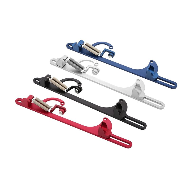 Billet Aluminium Throttle Cable Carb Bracket Carburetor for Holley 4150 4160 Sliver Black Blue Red