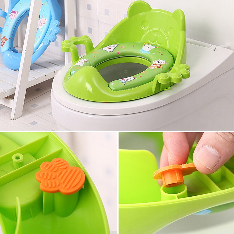 Cheap baby potty seat toilet seat ring children portable toilet seat auxiliary soft toilet cover