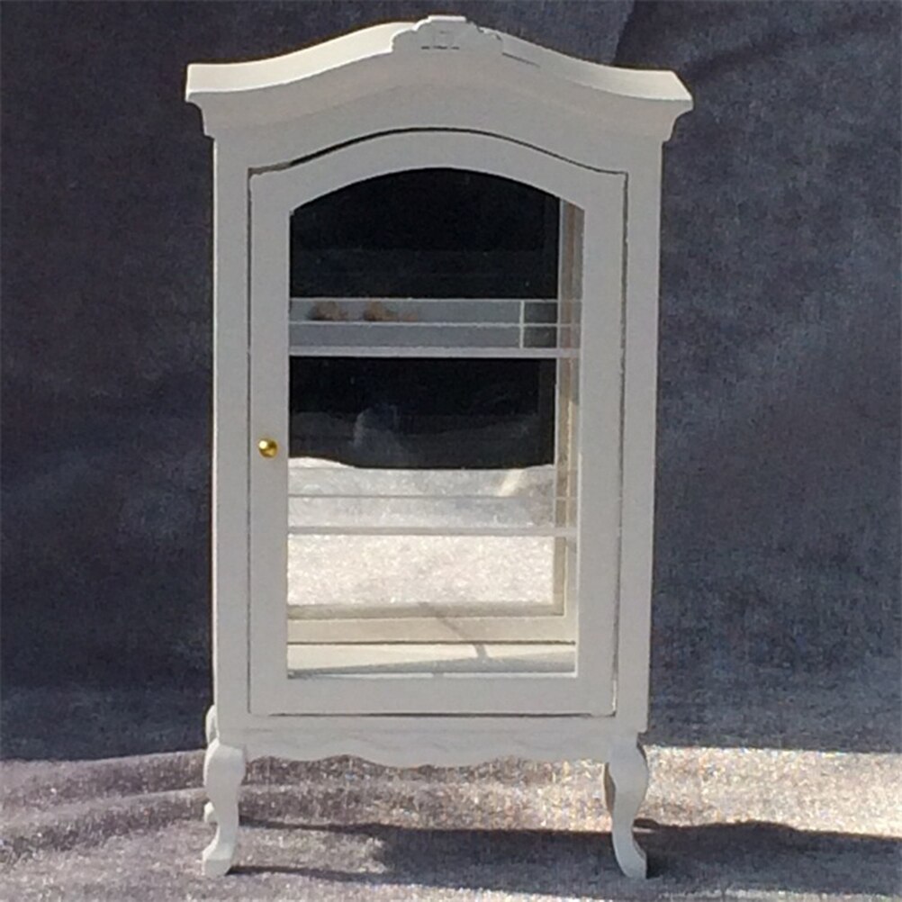 1pc mini skap dekorative søte møbler tilbehør miniatyr skap møbler skap for barn jenter gutter