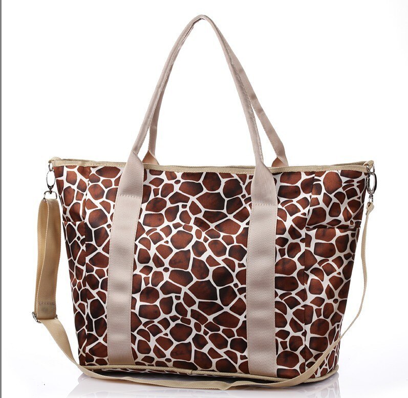Ankommling Hand Luiertas Multifunctionele Mode Koreaanse Stijl Mama Bag Classic Verkoop Zwangere Vrouwen Moederschap Pakket: Snake s Skin Brown  with Shoulder Strap