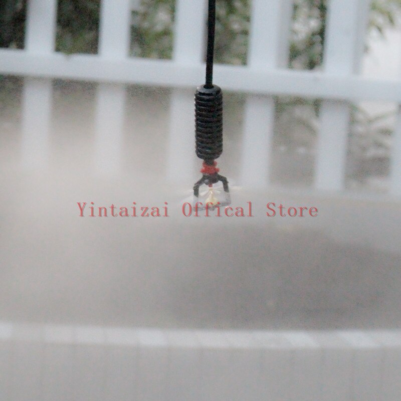 Fast 100PCS Refraction Atomization Micro Misting Nozzle Hanging Cooling Spray Irrigation Automatic Gardening