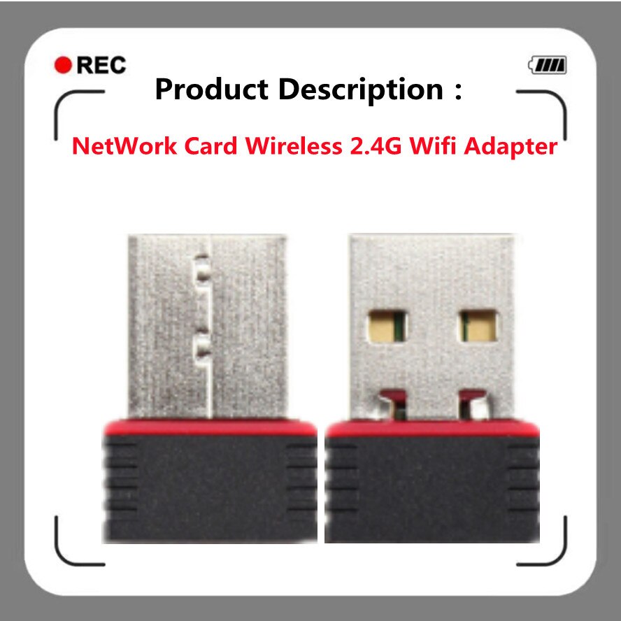 GRWIBEOU Mini 150M scheda di rete Wireless 2.4G adattatore Wifi WLAN USB2.0 2dBi IEEE802.11n/B/g per Tablet/PC/TV Box/CCTV