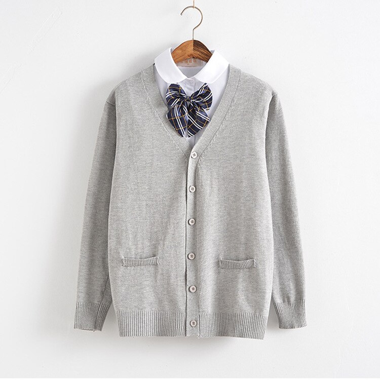 Forår sommer kvinder strik cardigan sweater grå marineblå afslappet kort frakke kvinde strikket jakke overtøj