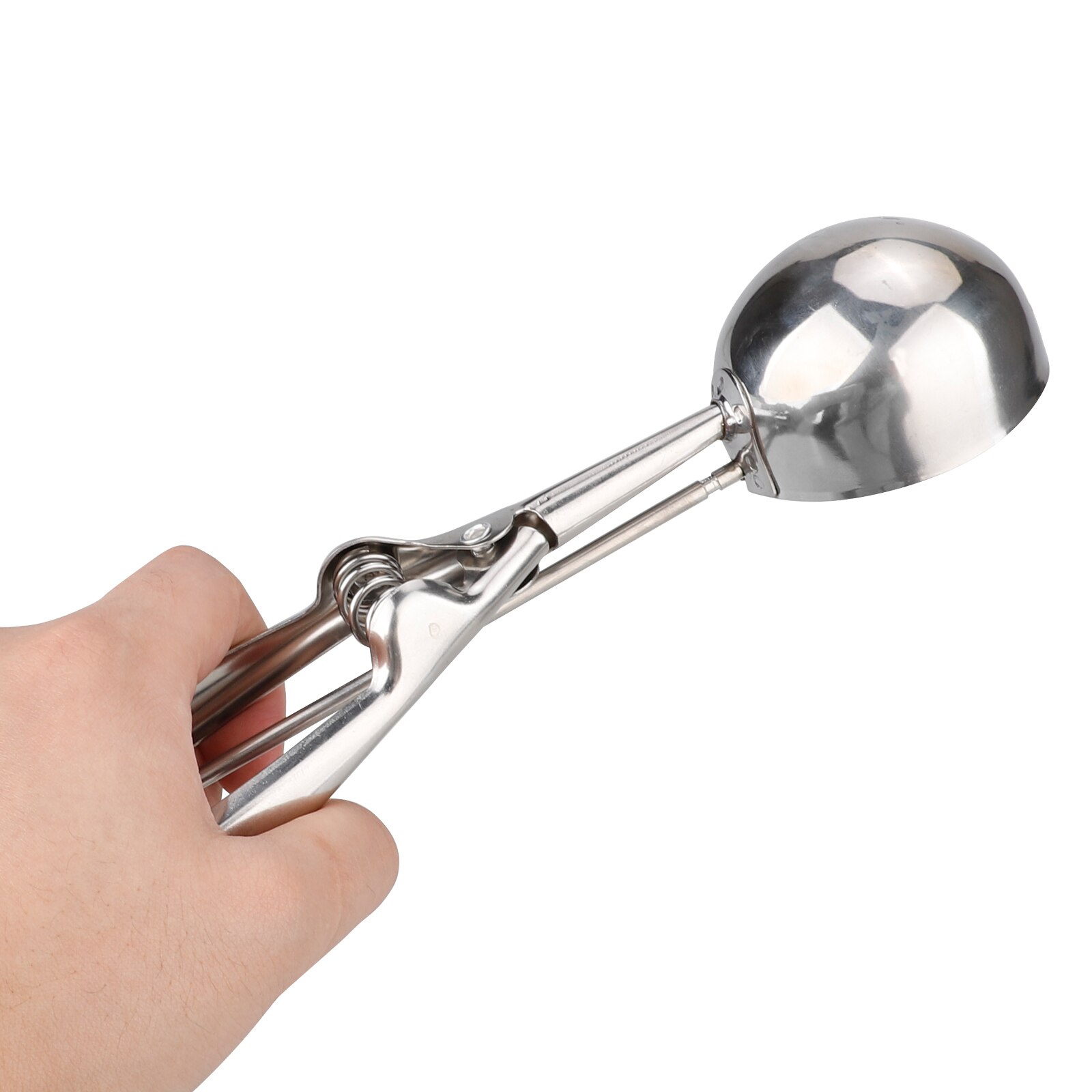 Stainless Steel Kitchen Tool Ice Cream Scoop Mash Potato Scoop Cream Spoon Ice Cream Tools 3 Size For Choose Portable