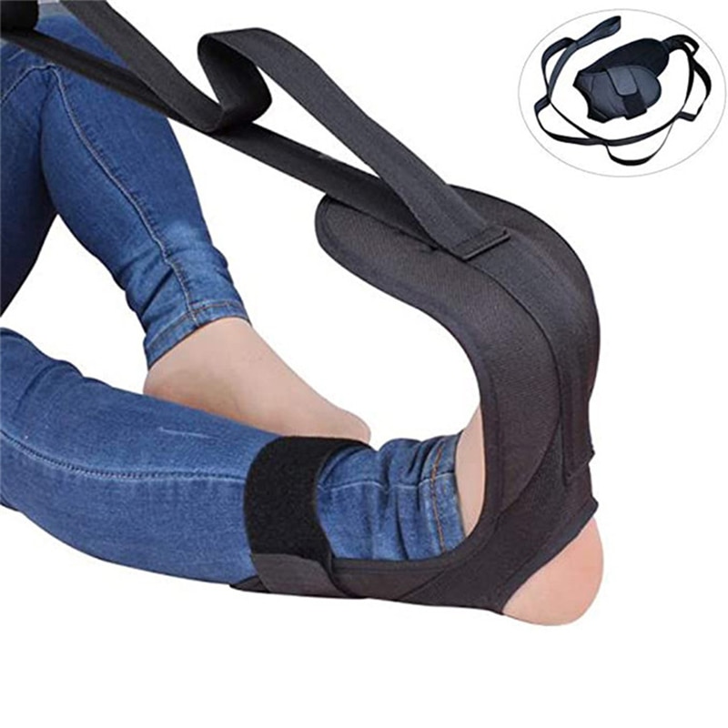 Yoga Stretching Been Brancard Band Voor Ballet Cerebrovasculair Accident Trainer Flexibiliteit Been Stretch Gym Riem Been Enkelbrace X276 + een