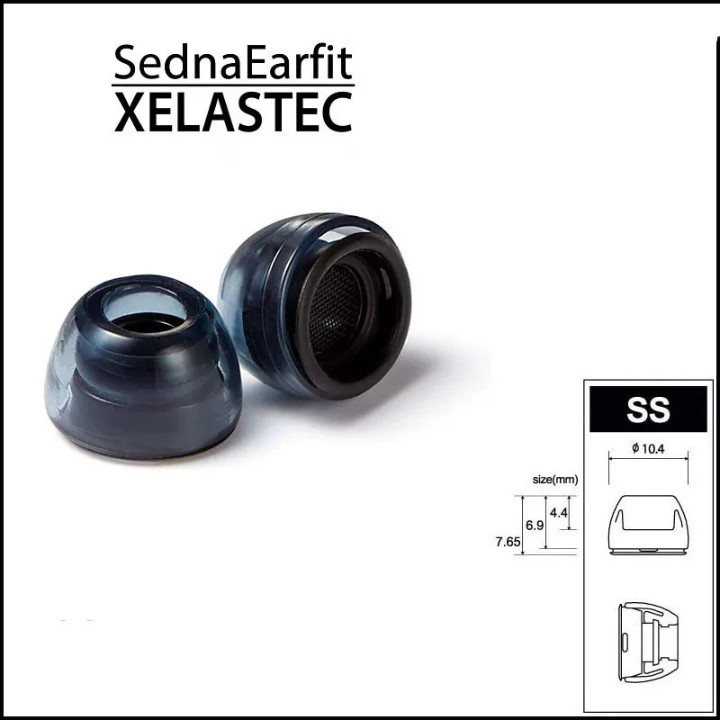 Almohadillas AZLA Xelastec para AirPods Pro 2, almohadillas antideslizantes para evitar caídas, pegajosas vocales para tapones para los oídos AirPods Pro 1/2 3: 2XS / Olive
