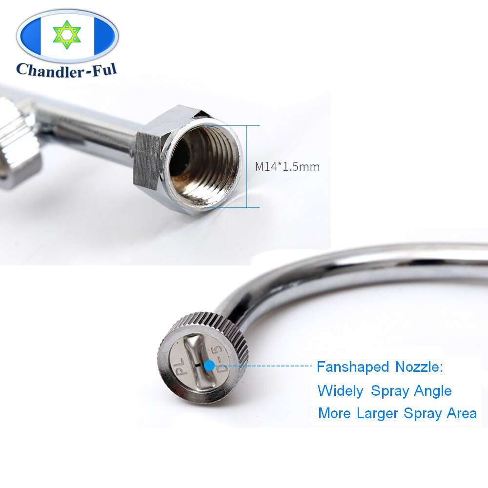 M14 Orchard High Pressure Spray Gun Pesticide Sprayer Misting Nozzle Mist Spraying Nozzle Garden Irrigation Atomizing Sprinkler