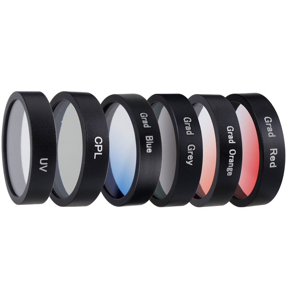 Mijia-filtro de Cámara de Acción 4K, Color/CPL/ND 2 4 8 16 32/filtros de lente de protección UV para Xiaomi mijia mini 4K, accesorios de cámara deportiva: UV CPL Color