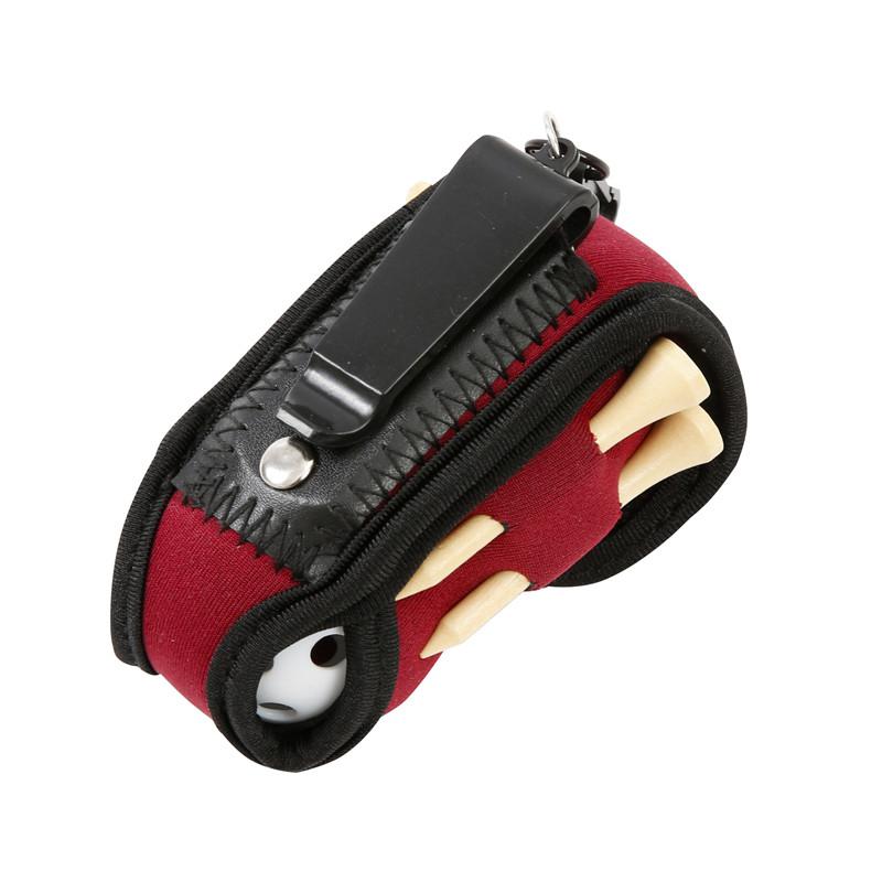 Bolas de Golfe Bola Cintura Embalagem Bag 2 Mounchain + 4 Tee Mini Portátil Saco Acessório