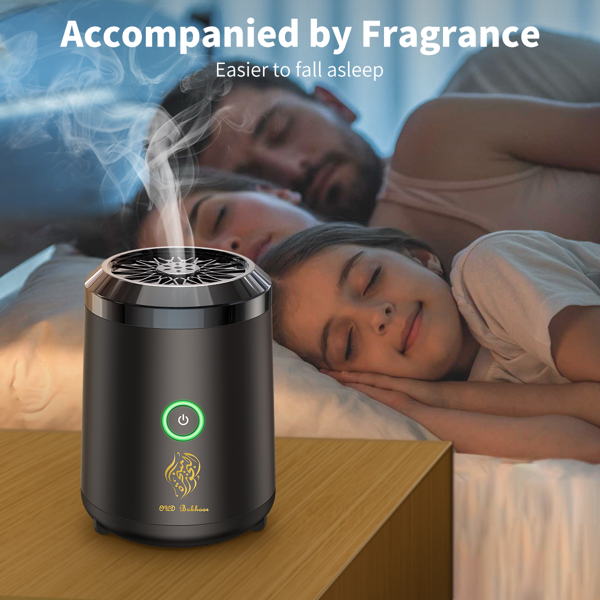OUD Bakhoor brûleur d'encens électrique USB Bakhoor USB diffuseur d'arôme porte-encens Portable encensoir électronique musulman