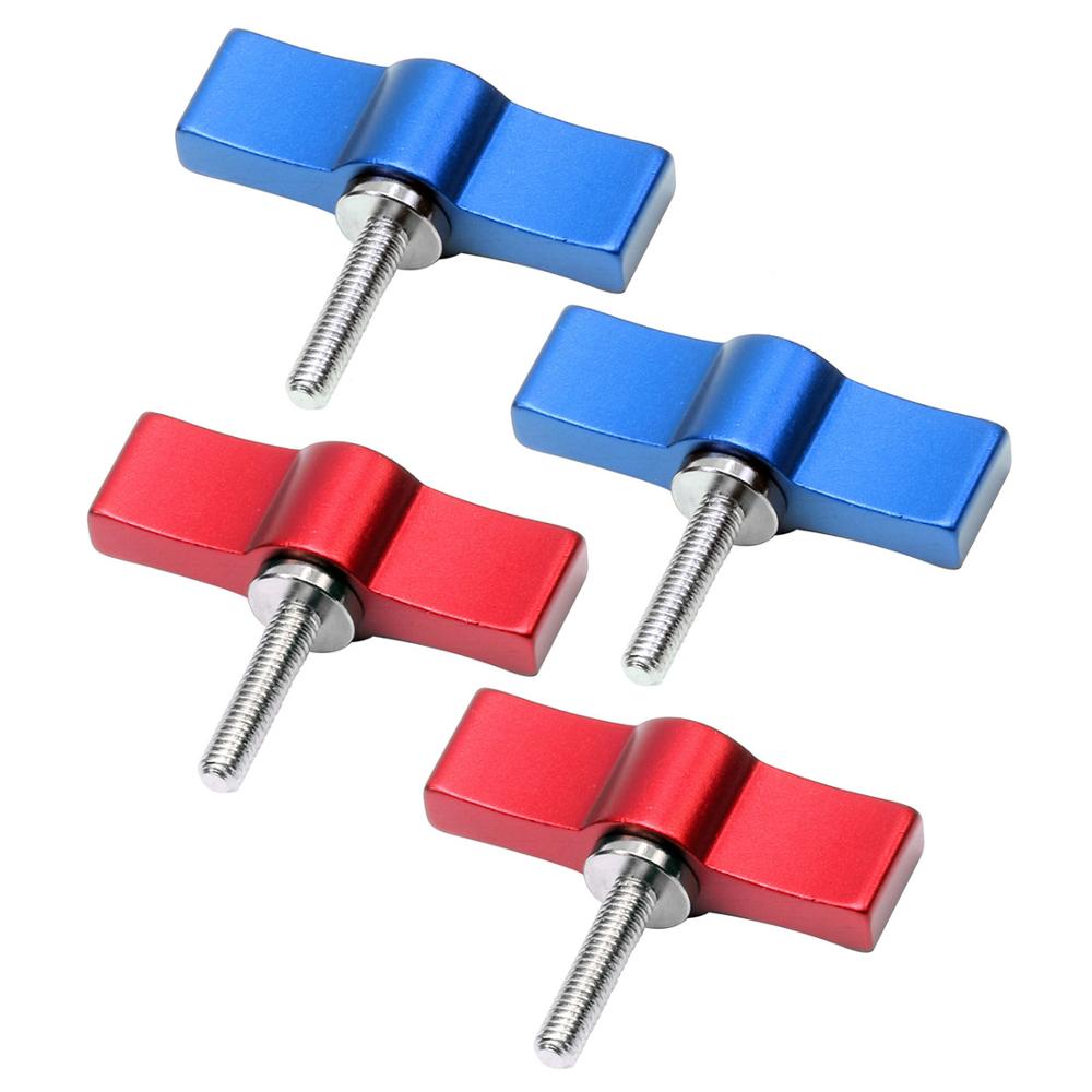 Adjustable T Shape Screw Handle Set 4/5/6mm Rail Rod Slider Clamp Locking Screw Wrench Clamp Adapter Photography Accessories