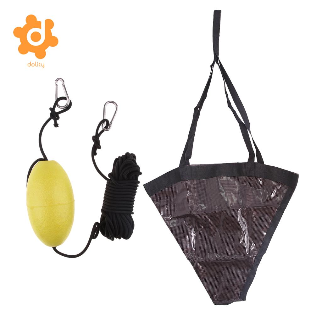 600mm Fishing Sea Anchor Break Drifting Drogue For 15-17ft Boat + Tow Rope