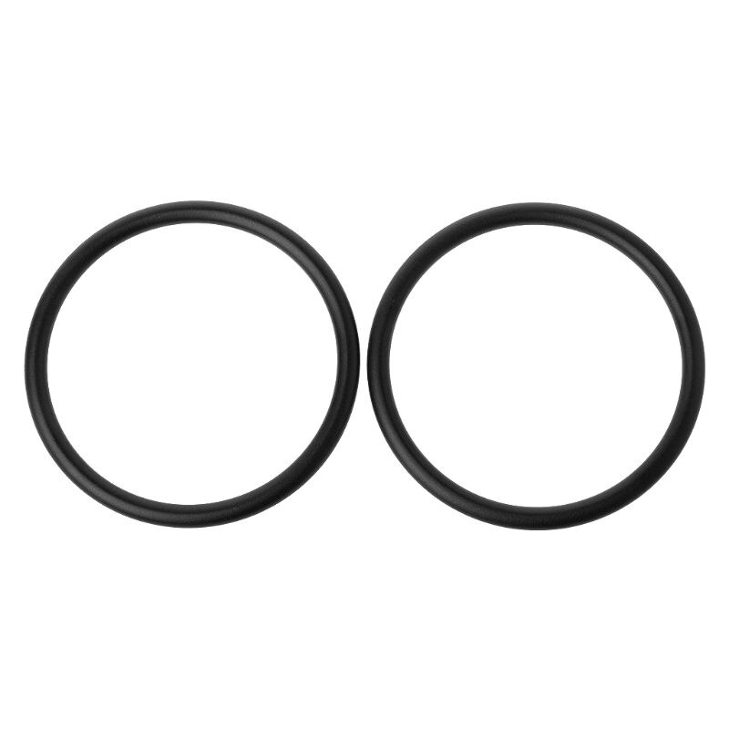 2 stk / sæt babybærere aluminiumsring til babybærere og slynger tilbehør til babybærere: Sort