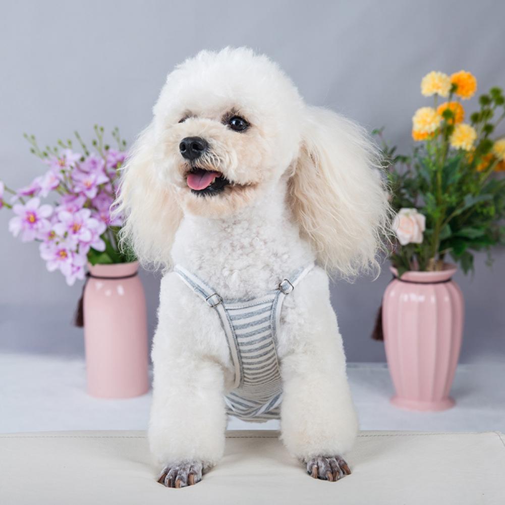 Pet Short Pants Wearable Puppy Jumpsuit Sanitary Pants Soft Touching Adjustable Dog Diaper