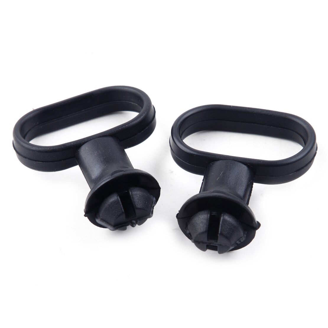 Beler-soporte de guía de Cable para motocicleta, guardabarros delantero Universal de goma negra de 5,5x4,1 cm, velocímetro, 4 Uds.