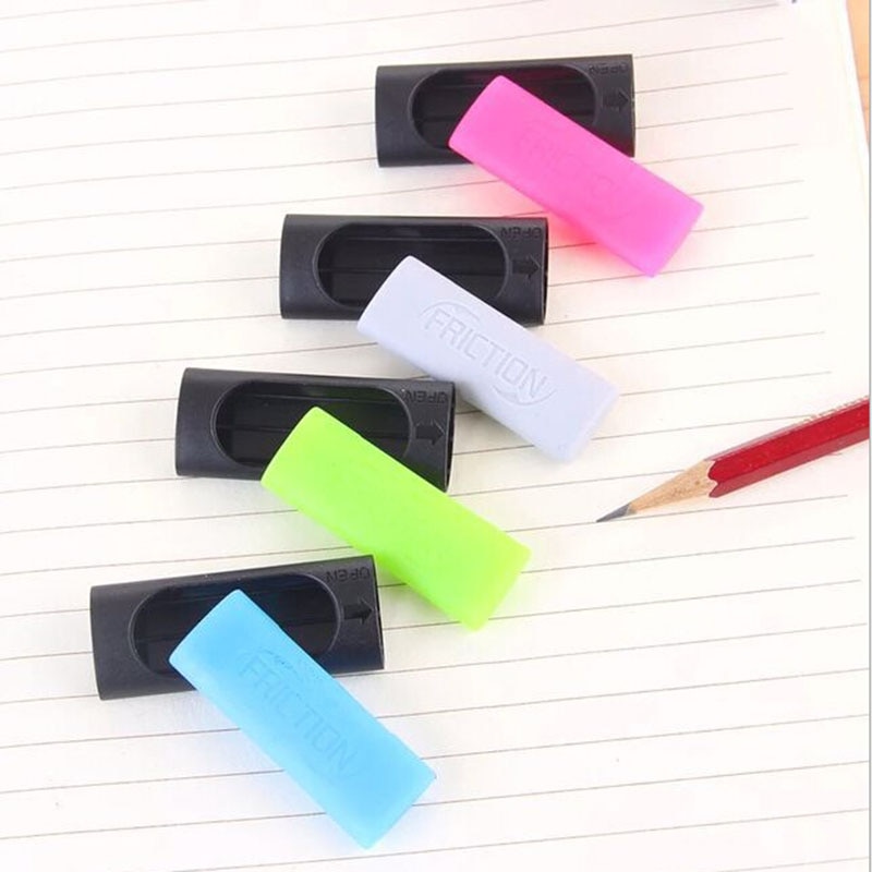 Ink Eraser Friction 50mm*20mm Rubber Eraser Stationery School Supplies For Erasable Pen Writing Drawing Student