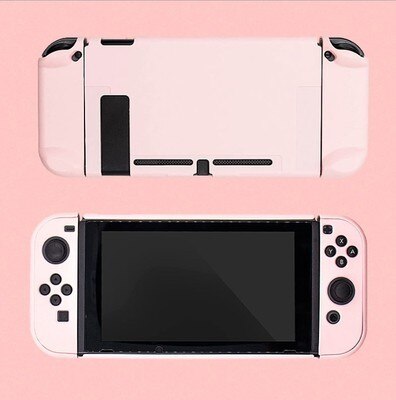 Per Nintendo Caso Interruttore Pastello Joy-con Custodia di Protezione Borsette Copertura Nintendoswitch Console NS Accessori Rosa Viola: 1