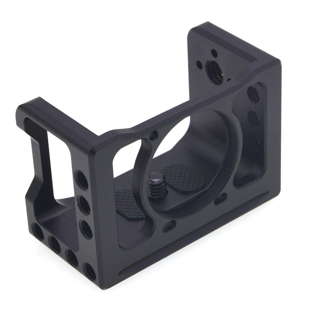Soporte de Metal protector para cámara Sony RX0 II RX0-2, soporte Vlogging con zapata fría, adaptador de filtro de lente de 37mm, 1/4 &#39;&#39;, 3/8&#39;&#39;, r25