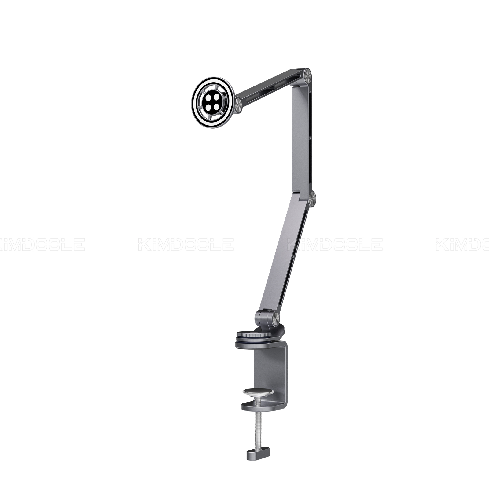 Langer Arm ständer für Monitorst änder iPad Galaxie Xiaomi Tablet Kindler Tablet Schreibtisch halter Magnet bett Telefonst änder Clip halterung: Licht Grau