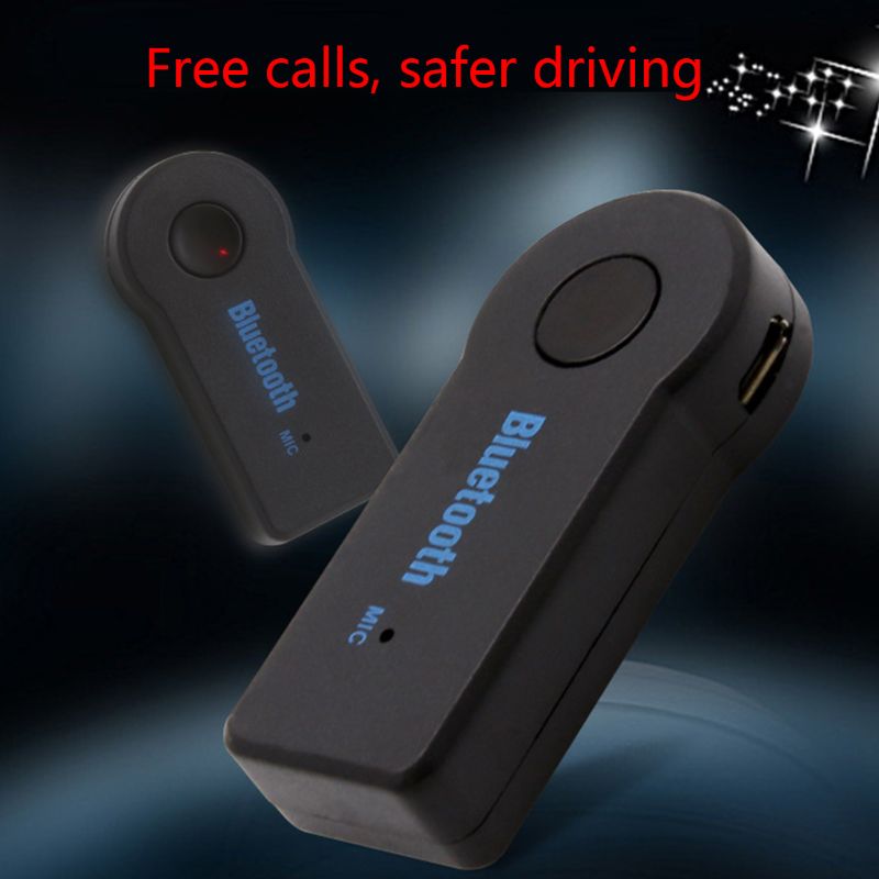 Aux 3.5mm jack bluetooth ontvanger auto draadloze adapter zender muziekontvanger