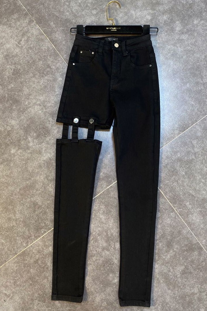 DEAT-pantalones vaqueros largos de cintura alta para mujer, Vaqueros largos de tubo, ropa de calle, MK110, otoño y primavera, 2022