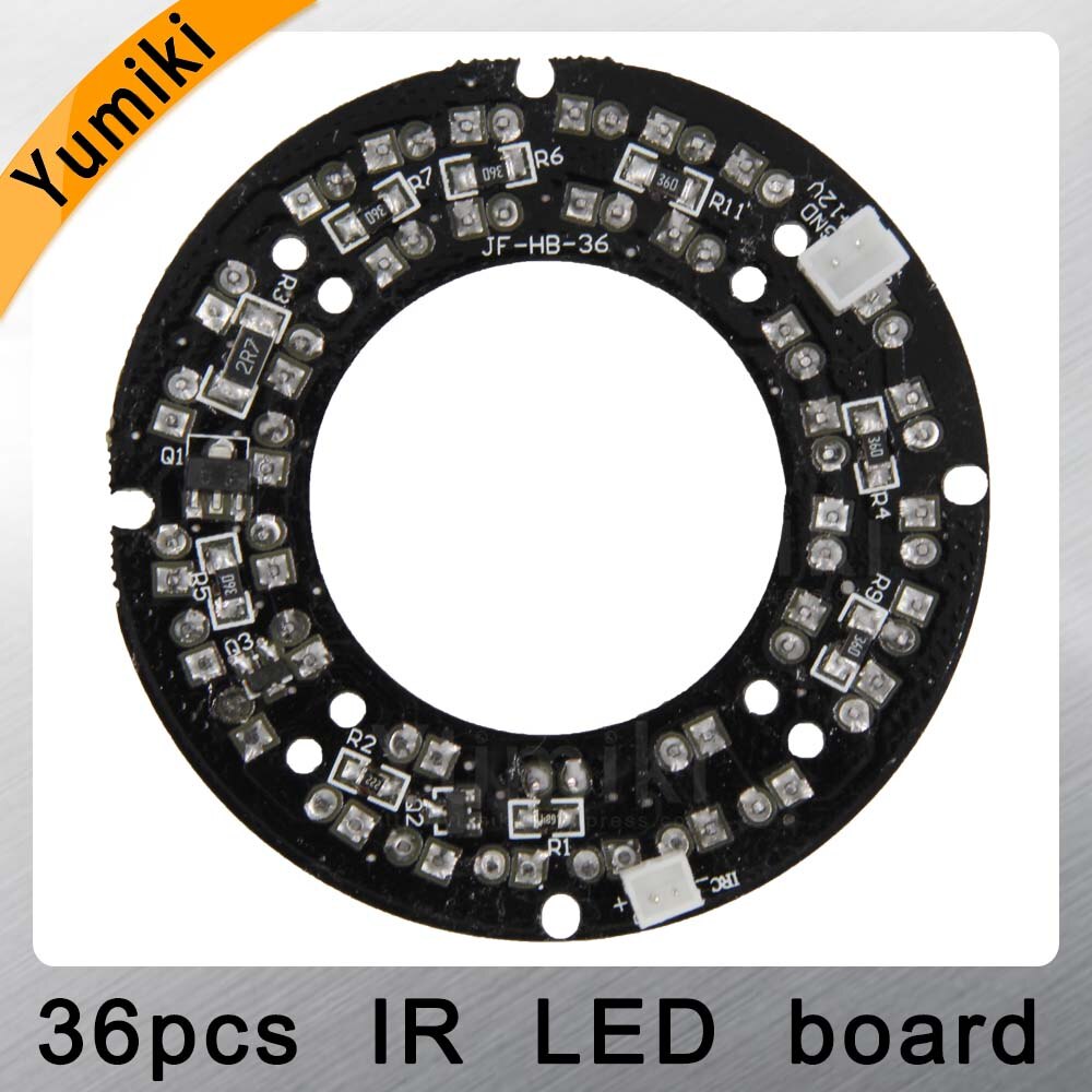 Yumiki Infrared 36pcs IR LED board for CCTV cameras night vision