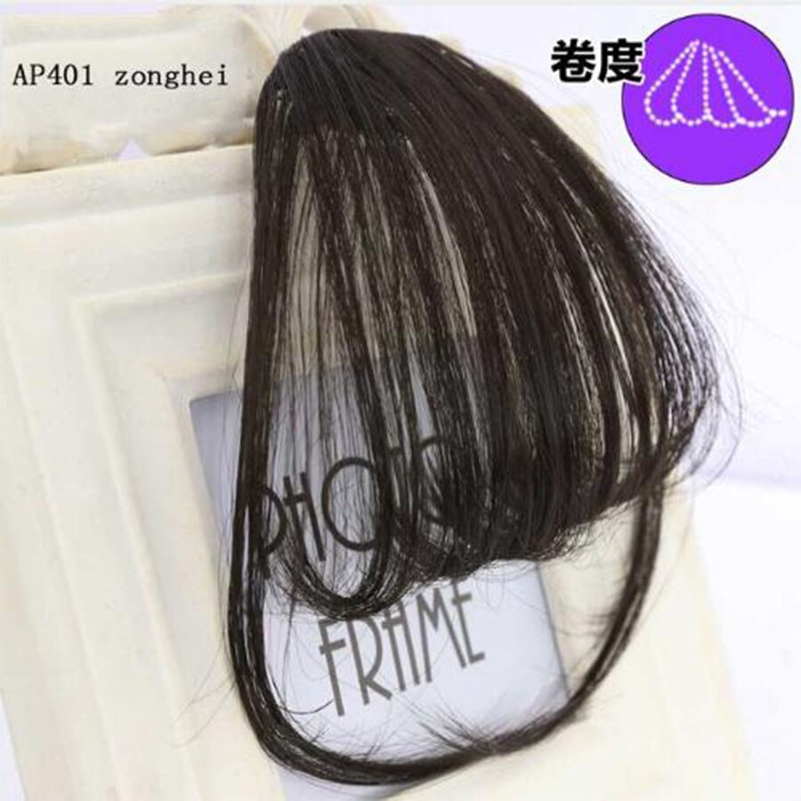 WEILAI Synthetische kurzen Pony haar Hitze Beständig synthetische frauen natürliche kurze haare Pony frauen haar Stück: 15