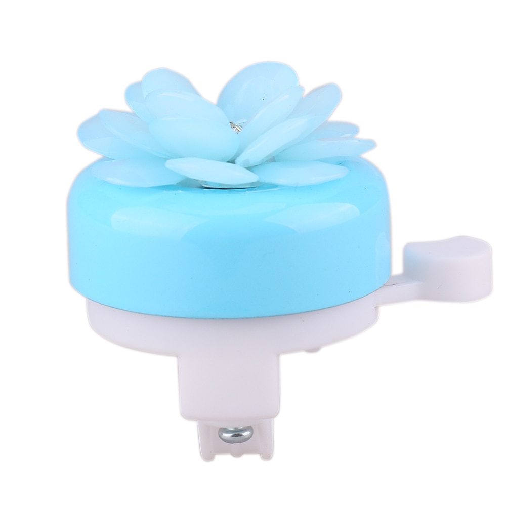 Pink Flower Bicycle Bell for Lady Bike 2 colors Aluminum Cycling Ring for Kids Folding Bike Mountain Bike Bicicleta Campanilla
