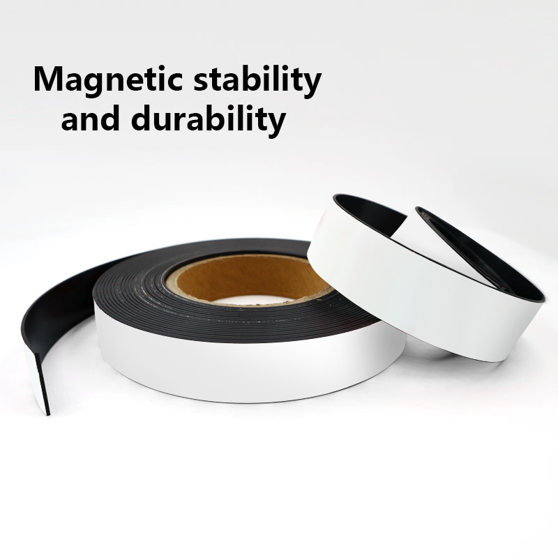Sterke flexibele magneetstrip, zelfklevende magneetband, rubberen magneetband, lengte 39,37 inch