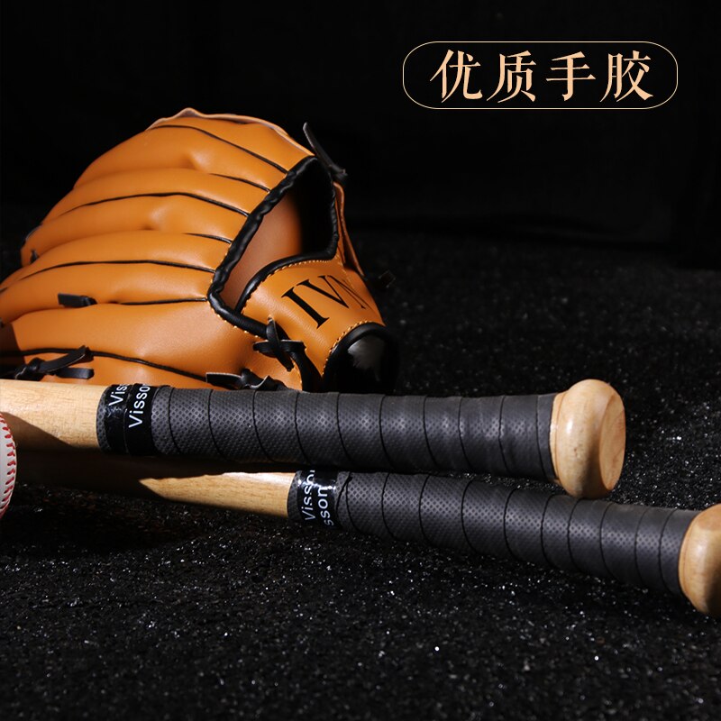 Bate De béisbol De madera para practicar Softball, equipo De entrenamiento portátil, accesorios, bolas De béisbol