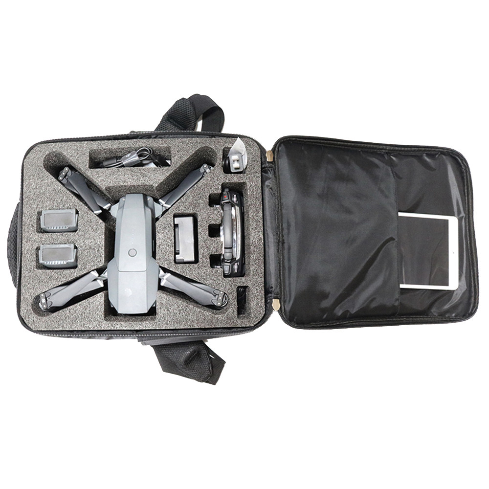 Lys drone rygsæk skulder bære vandtæt taske opbevaringsetui til dji mavic pro drone 20a