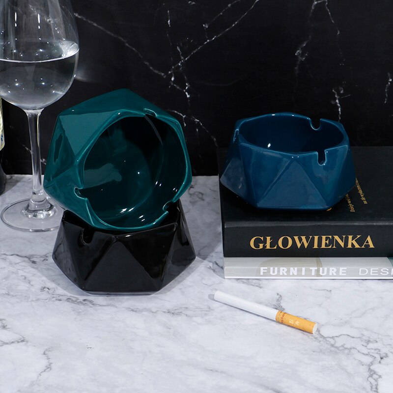 Draagbare Creatieve Asbak Pocket Outdoor Ash Tray Mini Asbak Keramische Asbakken Met Deksels Cadeau Voor Vriendje