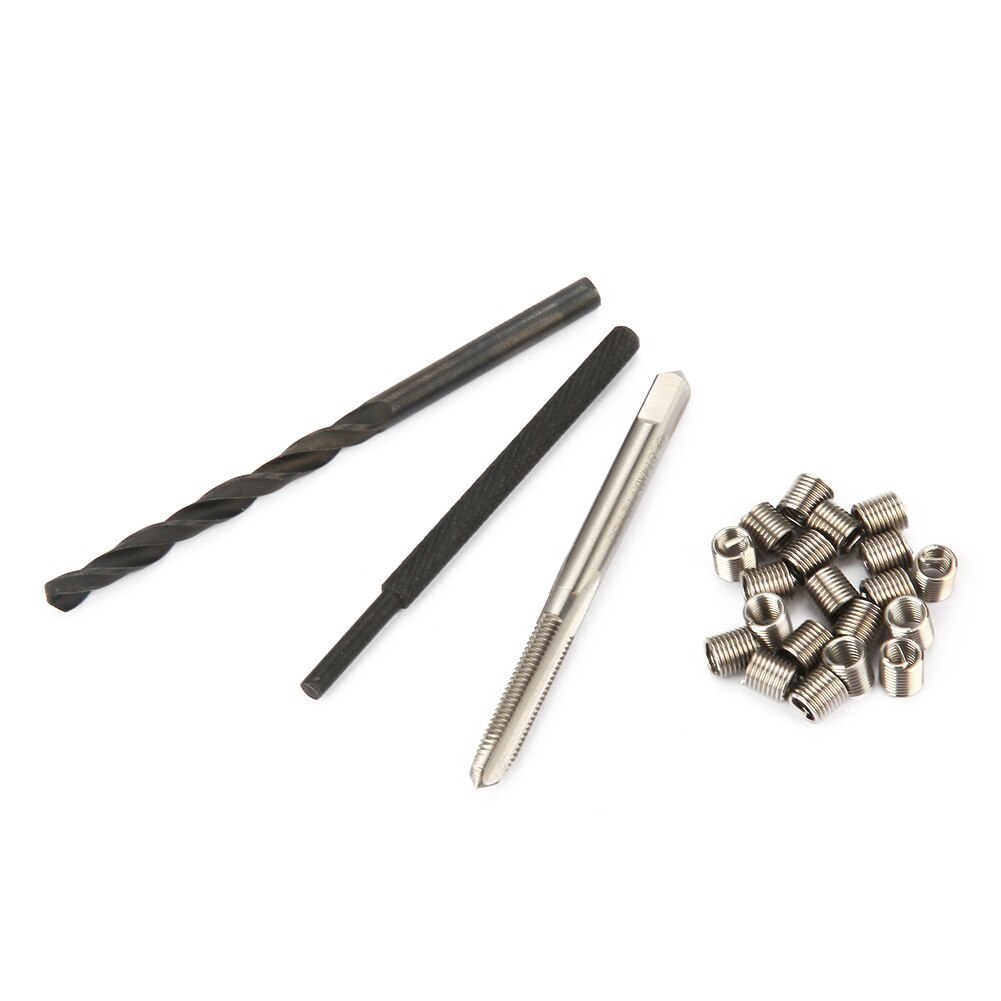 *0 7 Screw Threaded Inserts Repair Tool Set Wire Insert Installation Kit MS