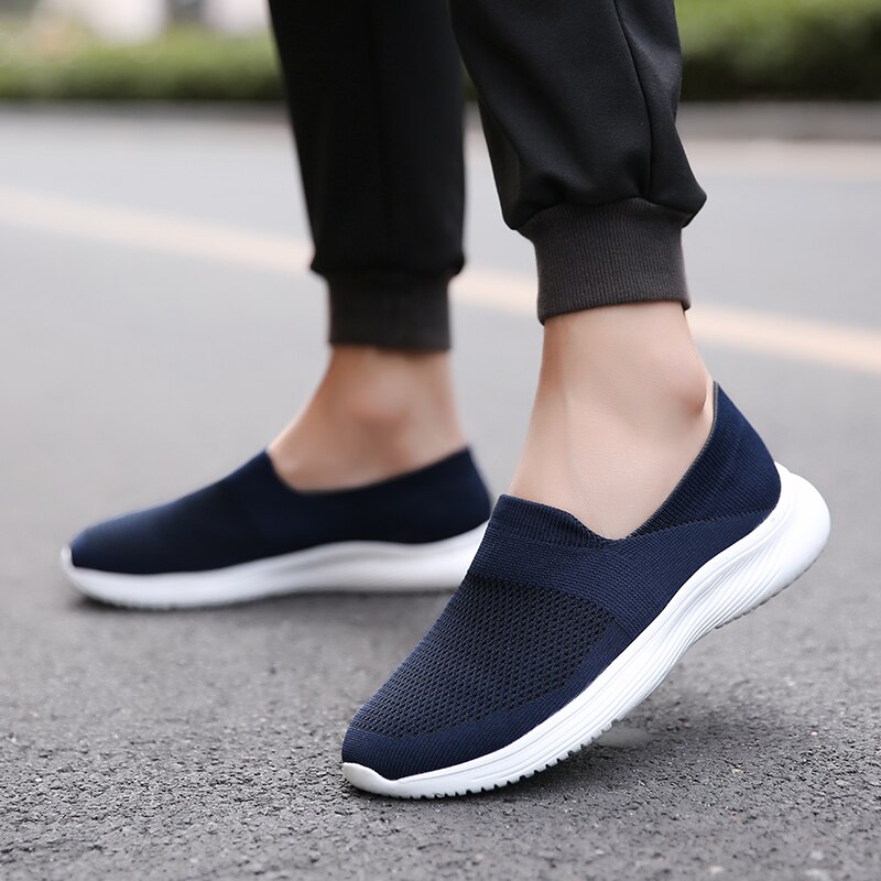 Tenis masculino herr tennisskor utomhus sneakers slip on herr tränare lätta gym sportskor jogging skodon vuxen