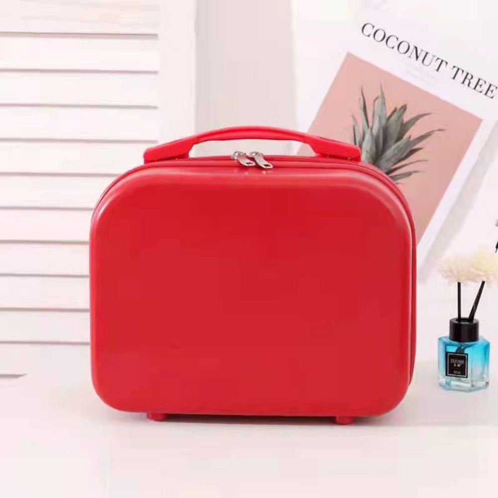 14 Inches Carry On Make Up Bag Luggage Travel Bags Women Suitcases Portable Mini Suitcase Cosmetic Case: 02