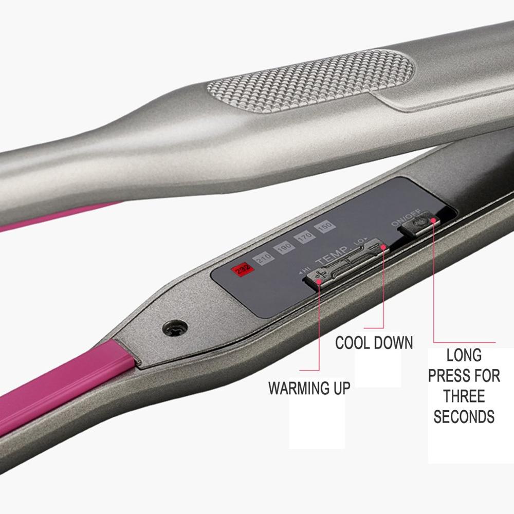 Small Wave Curling Iron Men'S Beard Small Curling Hair Curler 3D Ceramic Thermostat Straight Hair Straightener