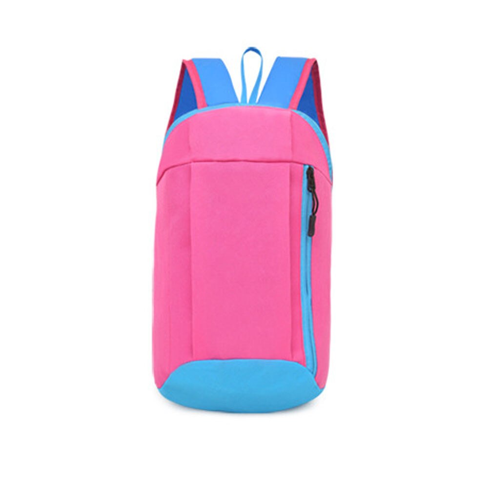 Lichtgewicht Canvas Opvouwbare Rugzak Waterdichte Rugzak Opvouwbare Tas Draagbare Pack Voor Vrouwen Mannen Reizen Handtas Top #06: Hot Pink