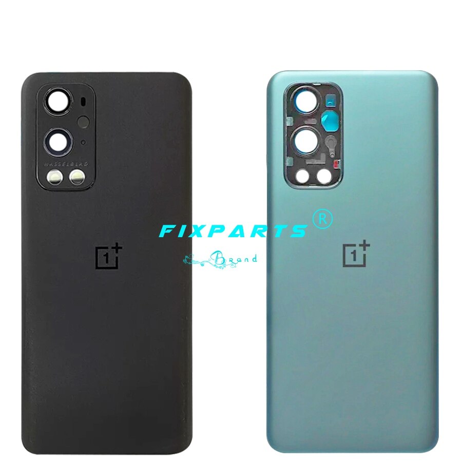 Original para Oneplus 9 Pro cubierta de la batería del Panel de vidrio de la puerta trasera funda carcasa Oneplus 9Pro cubierta con lente de la cámara