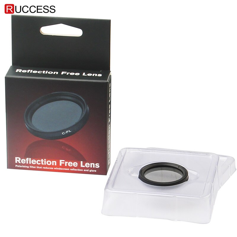 Original ruccess 37mm cpl filter til bil dvr dash kamera  a7810g a7810g pro ambarella  a7 la 70 tilbehør til kameralinser