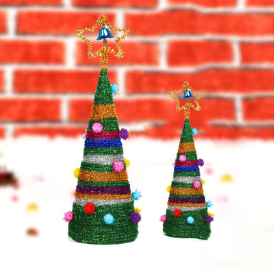 Christmas Tree Children Art&amp;Craft Handcraft Activity Decor DIY Christmas Tree Material Package Handmade Christmas Tree: 1