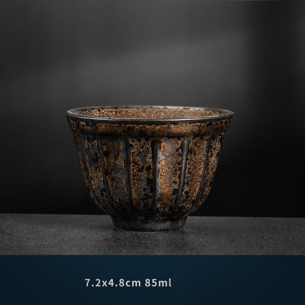 Rust Tea Cups teacup 100ml Rust style ceramics Kung Fu drink sin... – Grandado