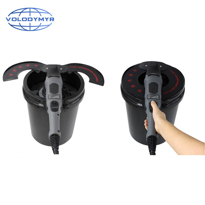 Volodymyr 20L Electric Polishing Pad Cleaning Bucket Foam Buffing Pad Cleaner Wool Pads Washing Bucket Powered Buffer Pad Washer