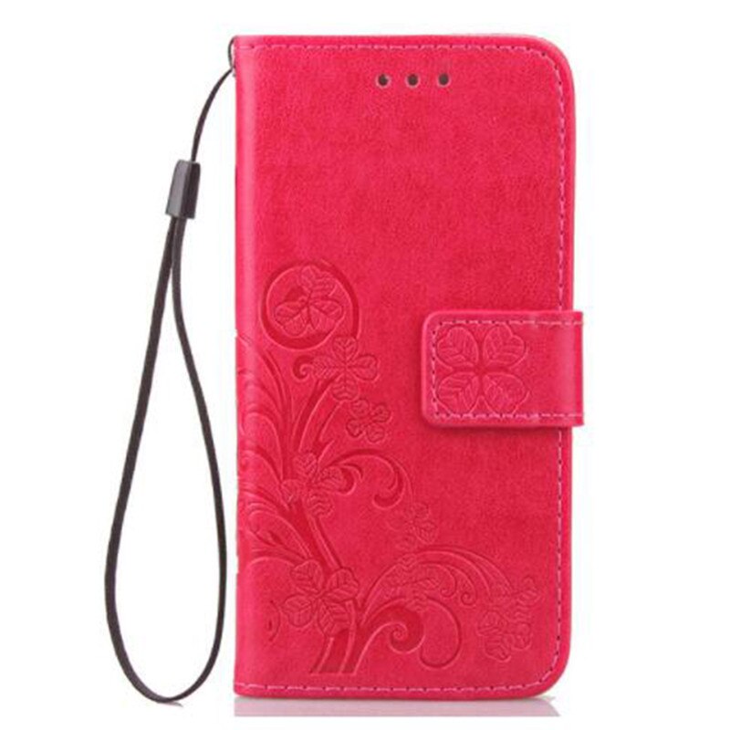 Funda de cuero de doble rosa para Letv LeEco Le Cool 1 / Coolpad Cool1 R116 C106, de flores en 3D, billetera con tapa, Funda de cuero, bolsa de teléfono: 2-Red
