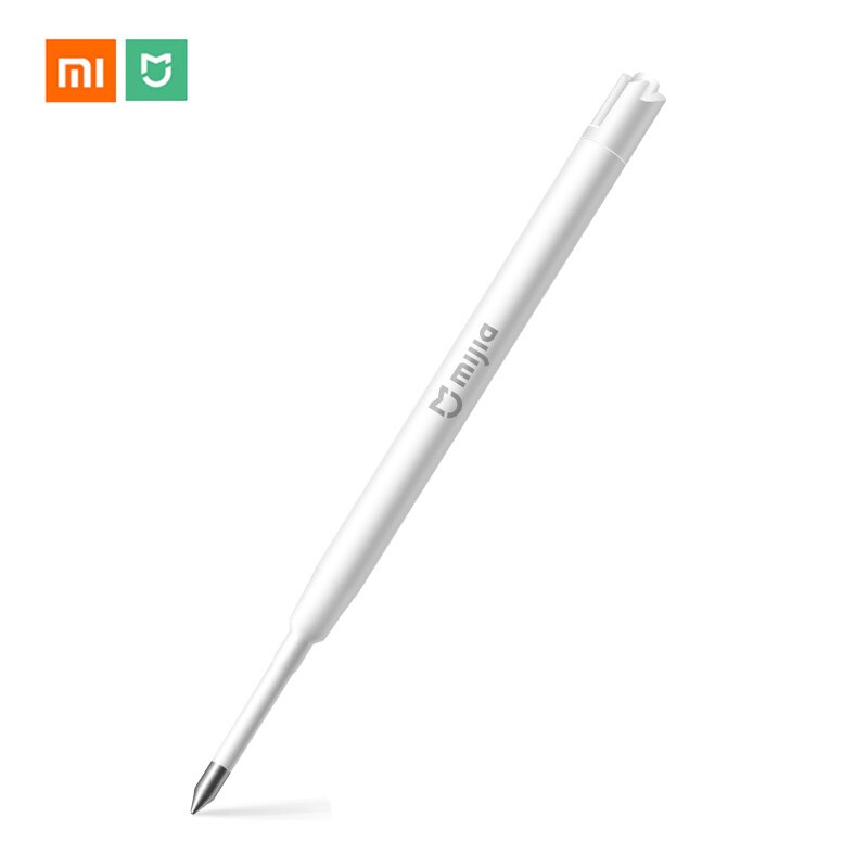 Xiaomi Mijia Teken Pen Refill Balpennen 0.5Mm Glad Refill Rolling Roller Zwarte Inkt Ondertekening Pennen Voor School: 1pcs