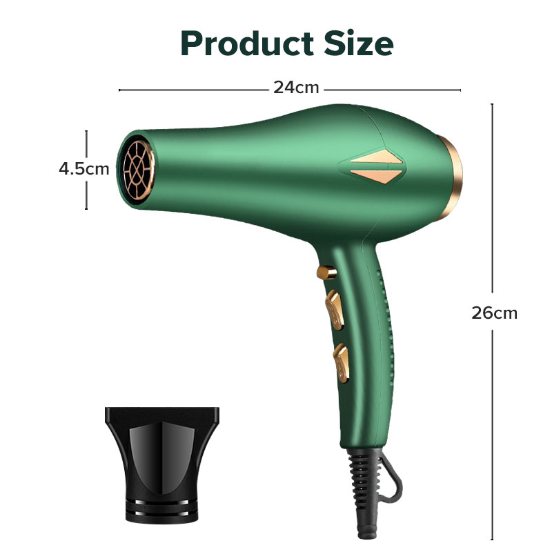 Hair Dryer Strong Power Barber Salon Styling Tools /Cold Air Blow Dryer for Salons and Household Hair Care