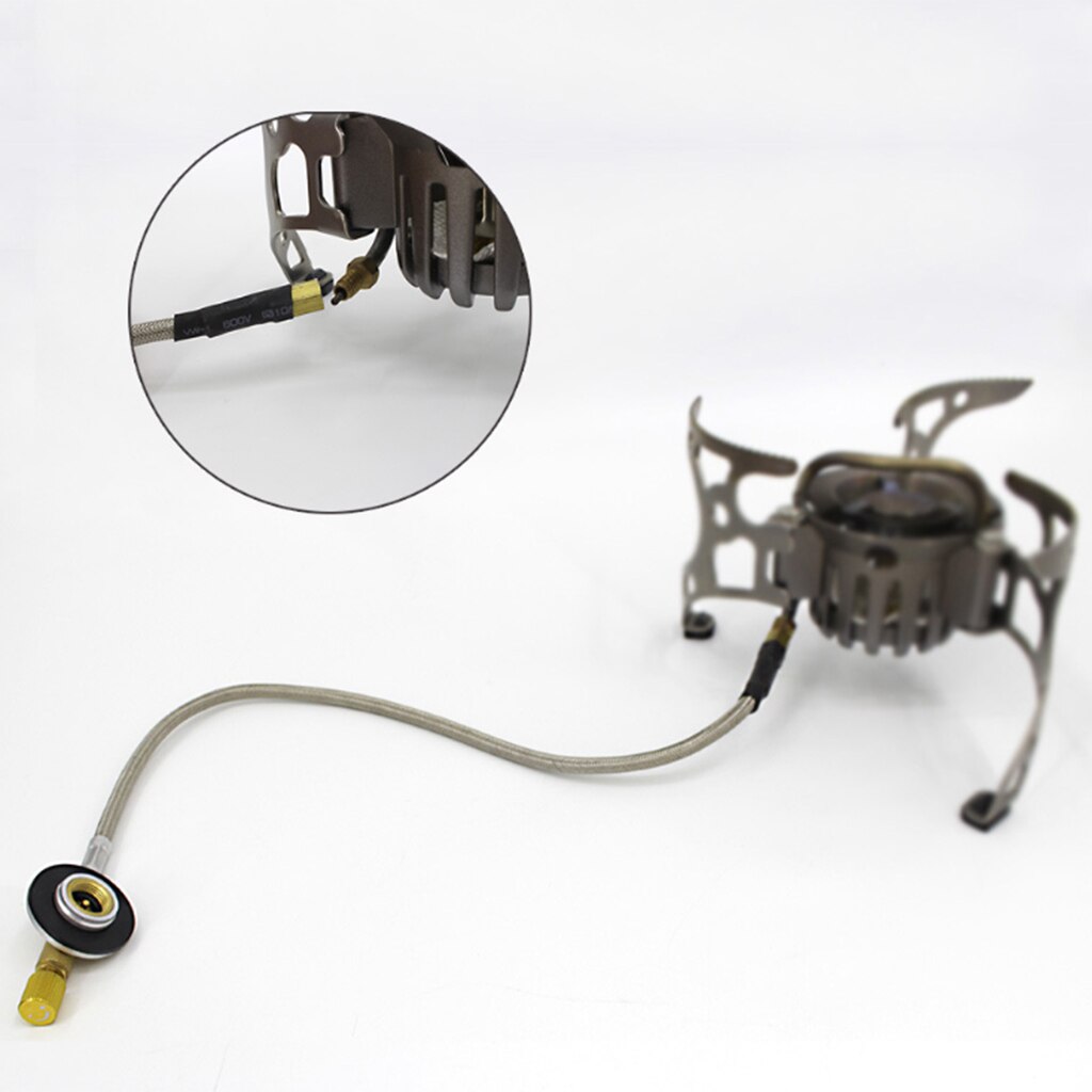 Adaptador de estufa de Gas propano, adaptador de manguera para parrilla de Gas propano, estufa al aire libre